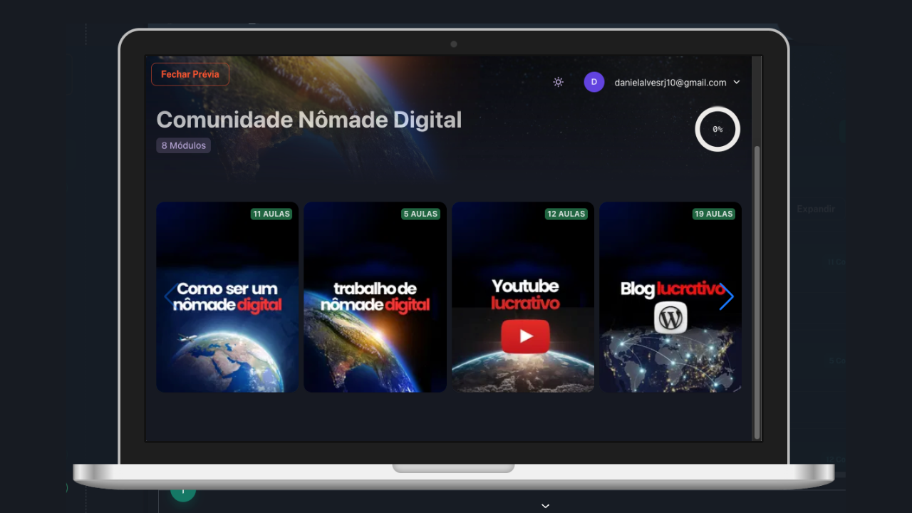 Vendendo em Dólar Dashboard